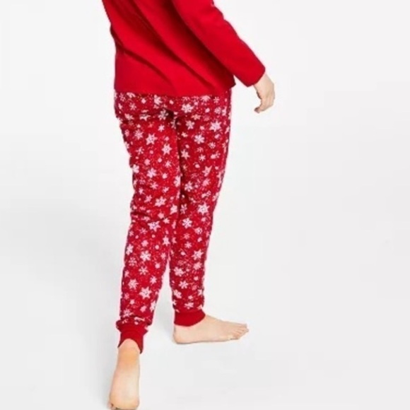 FAMILY PAJAMAS Women's Merry Snowflake Mix It Family Pajama pants 3X, 1pc - Picture 2 of 8